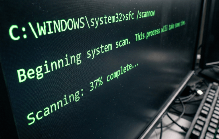 Menu de limpeza de disco do Windows.