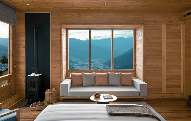Six-Senses-Bhutan-Thimphu-Lodge-Two-Bedroom-Villa-Interior