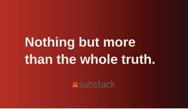 Substack "Know Too Much"