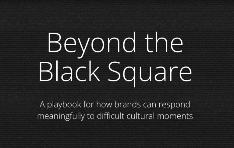 Beyond the Black Square: A social media playbook