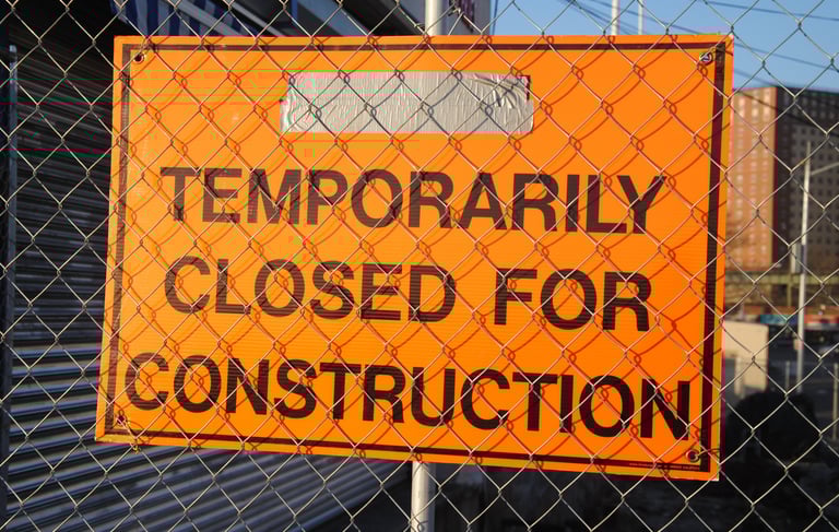 temporarily closed