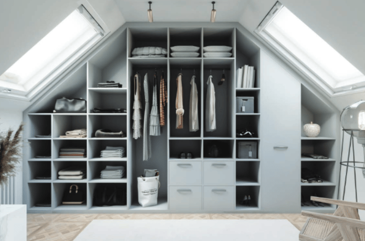 dressing sous pente sur mesure