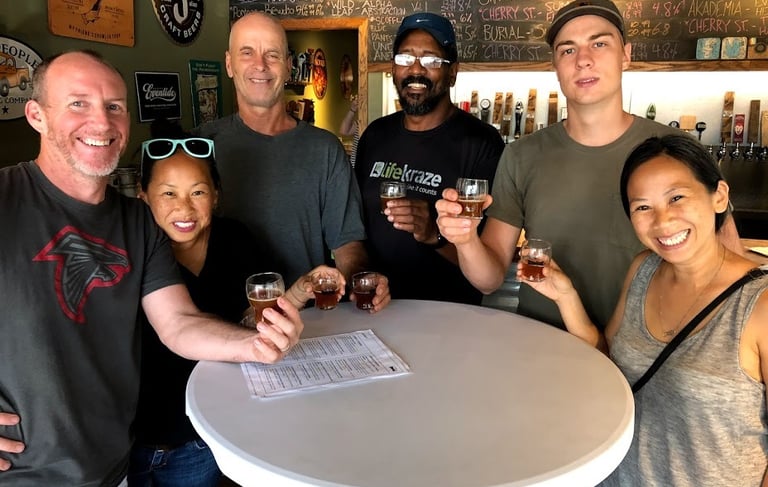 Friends Gather for a Flavorful Khonso Ale 