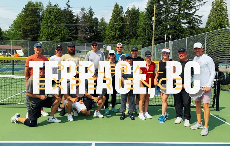 Custom Pickleball Clinic in Terrace BC- CANADA- The Pickleball Experience