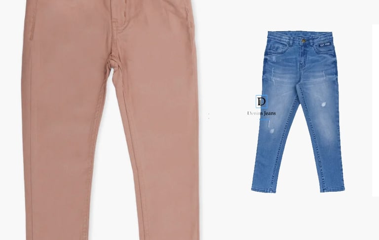 Wholesale Denim & Cotton Pants