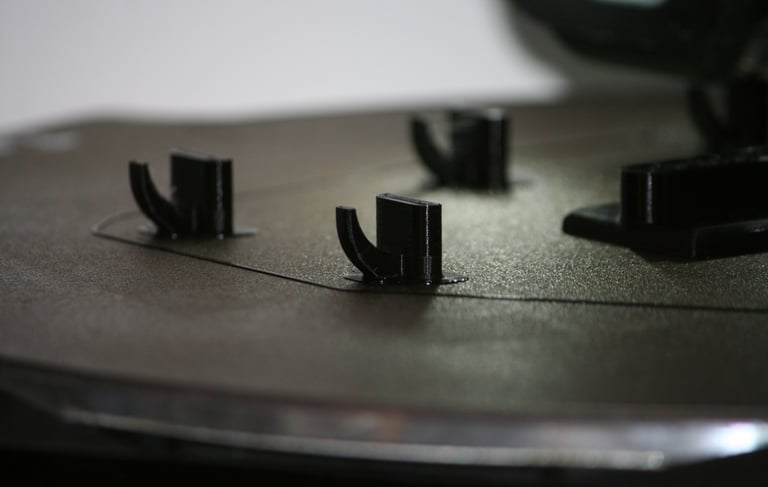 crochet sur mesure imprimé en 3D FDM