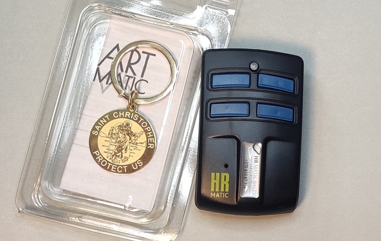  Мультичастотный пульт HR2 для ворот и шлагбаумов разных брендов