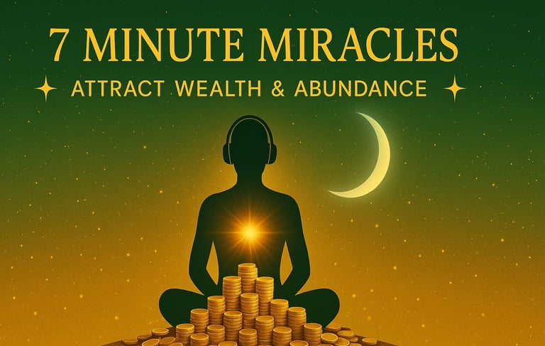 7 minute miracles - wealth and abundance