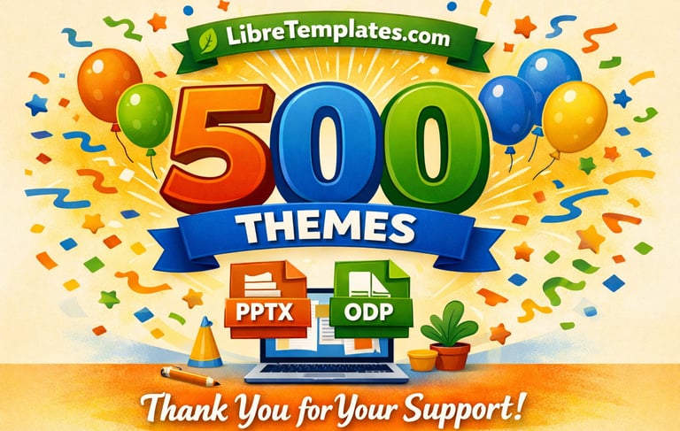 libretemplates-celebrates-500-ppt-odp-themes