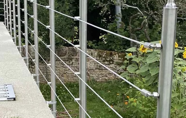 garde corps et escalier en inox