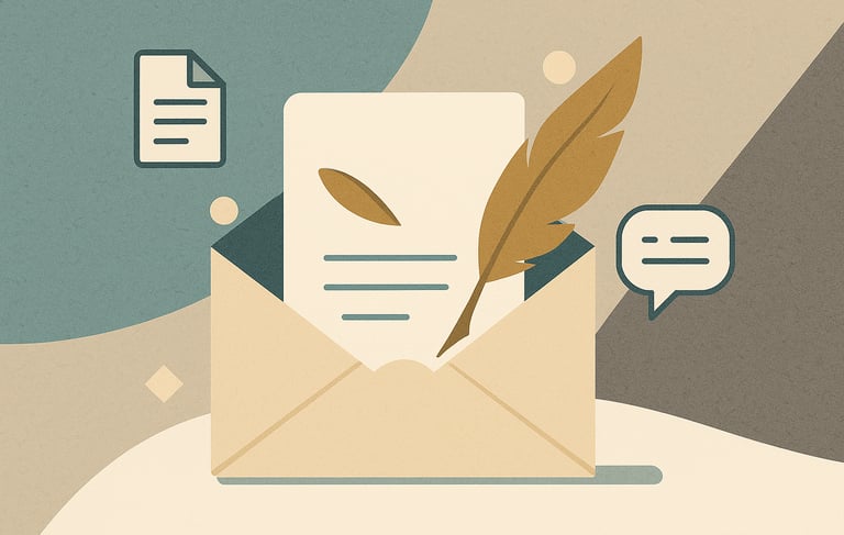 Image for the newsletter section of The Hidden Quill