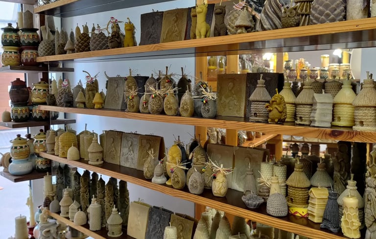 восъчни свещи