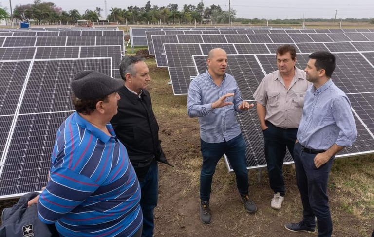 instalacion de parque solar fotovoltaico en saenz peña chaco