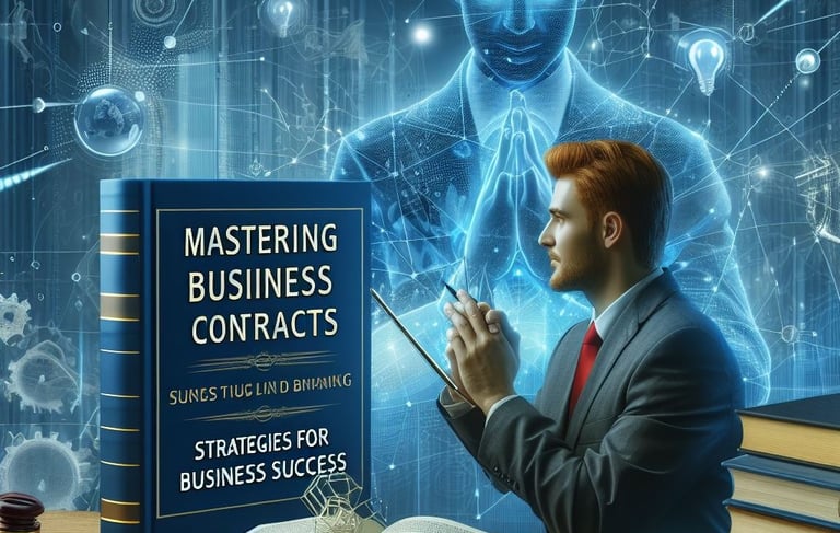 Como dominar contratos empresariais e as estratégias para o sucesso nos negócios.
