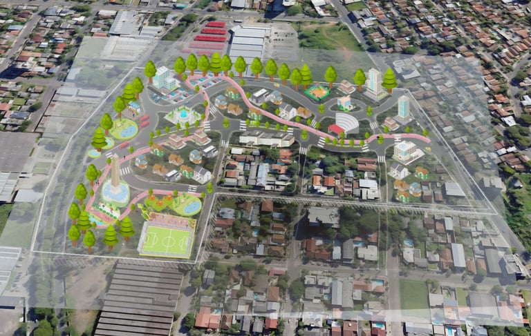 projeto de urbanismo