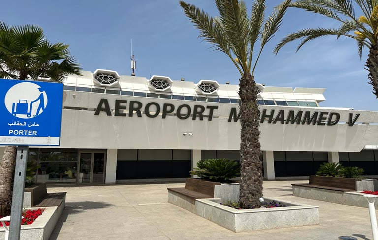 Service de taxi a l aéroport Mohamed 5 Casablanca 