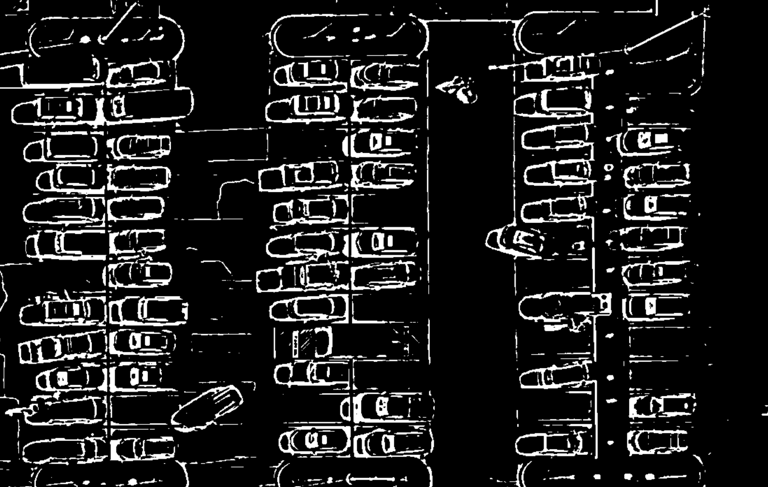 Image Threshold Effect to count pixels