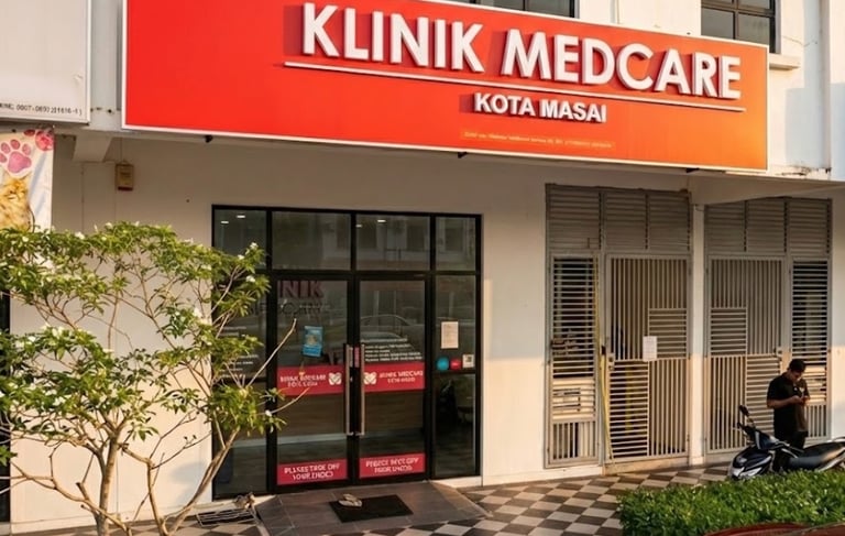 Klinik Medcare Kota Masai pilihan utama warga Eco Tropics , Taman Pasir Putih dan Kota masai