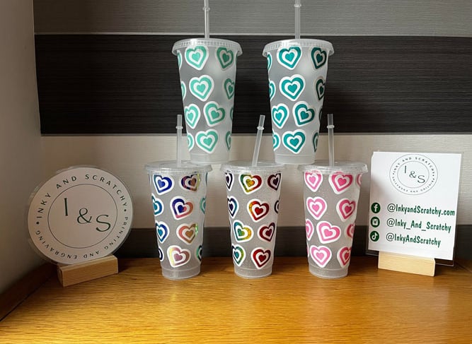 Cold Cups, 24oz Cold Cups, Starbucks Cups, Personalised Cups.