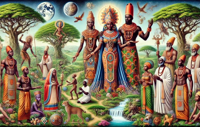 Afrodeities - a oveent recovering Africa's mythological history