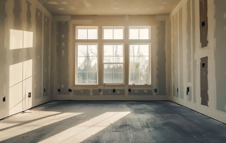 Instalación de Pladur, Yeso y Enfoscado