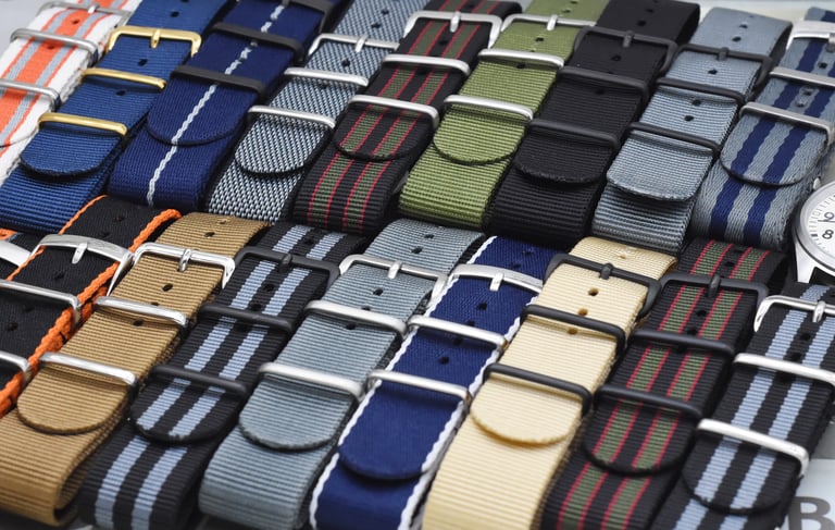 Military style Nato straps