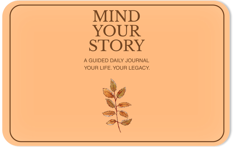 mind your story journal cover