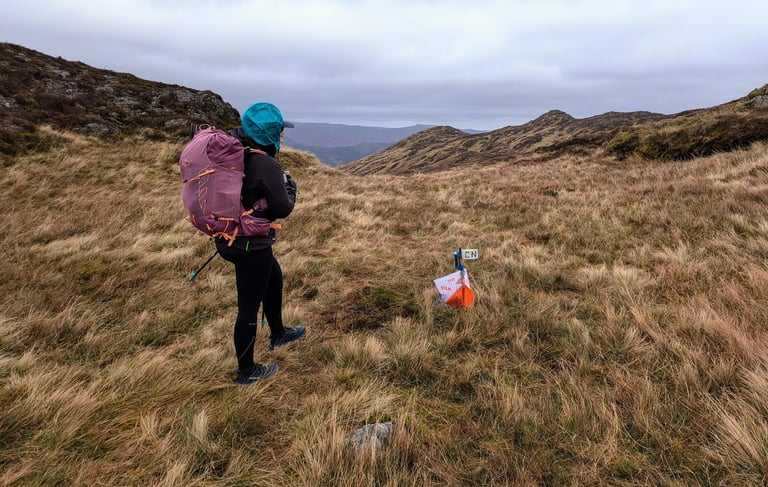 trail running navigation (OMM)