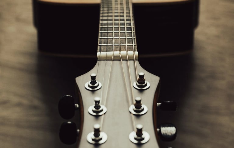 Live acoustic guitarist for hire in Hobart – TUX LIVE instrumental sets.