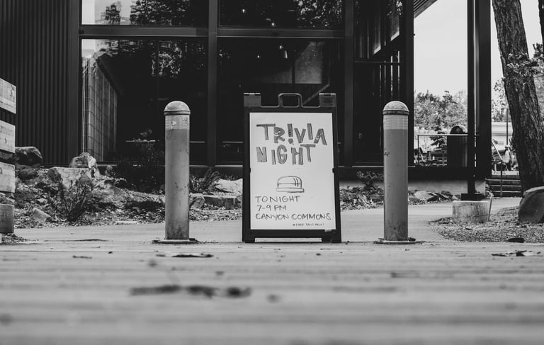 Hosted trivia nights for Hobart pubs, clubs, and corporate events.