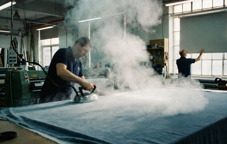 perdele üretim, perde üretimi, perde imalat, kalite kontrol, perde ütüsü, perdele ütüleme, perde