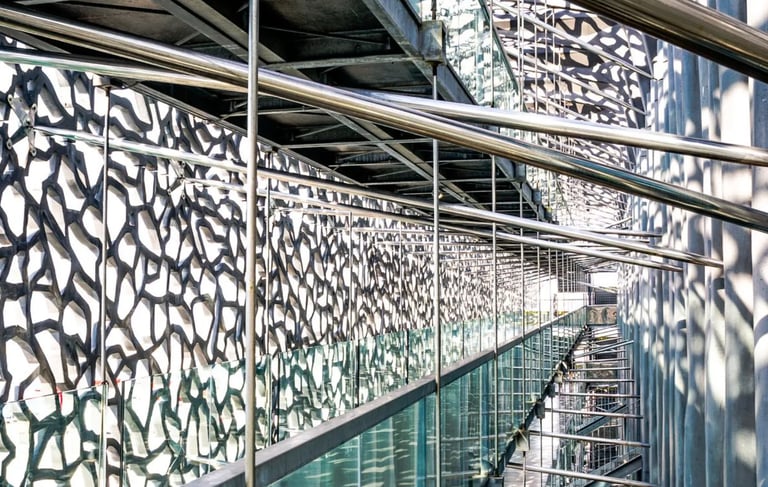 Vechvac maquila de corte de metal para estructuras arquitectonicas