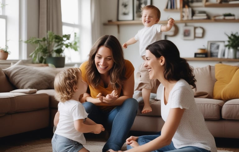 Bright living room with modern inventory