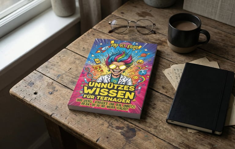 a book with a bookmark and a notebook on a table