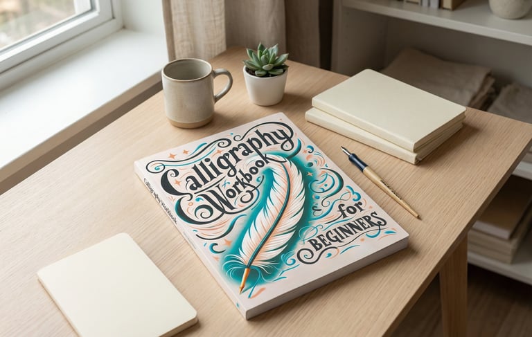 a book with a book and a cup of coffee