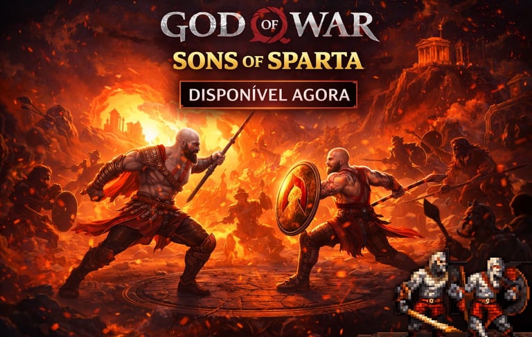 God of War: Sons of Sparta — Uma Surpresa Instantânea no PS5