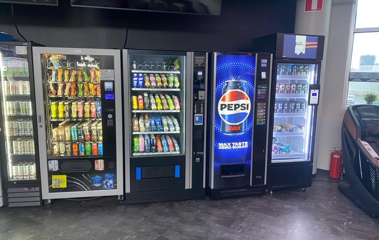 ai powered smart cooler, smart vending machine in Finland
