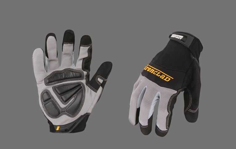 High performance industrial safety gloves for hand protection in hazardous environments