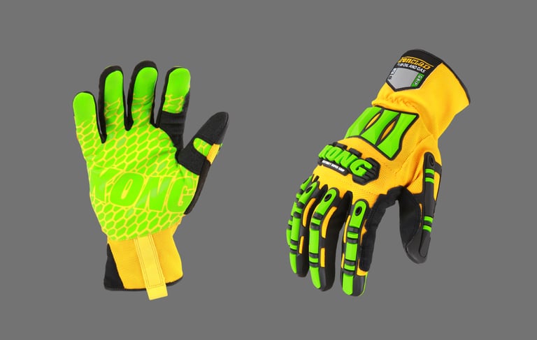 High performance industrial safety gloves for hand protection in hazardous environments