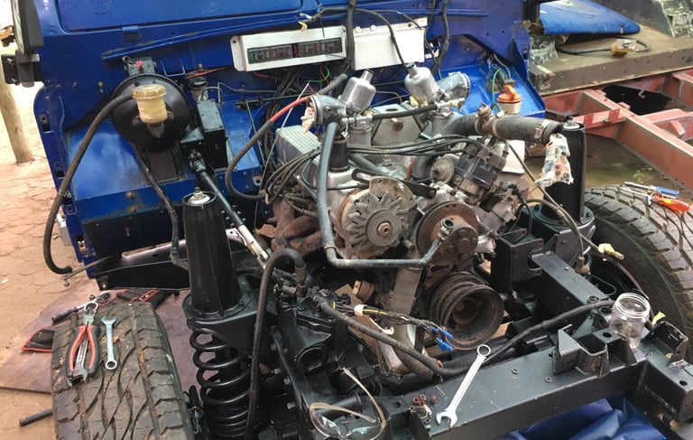 Series 2a Landrover 109" 3.5l V8