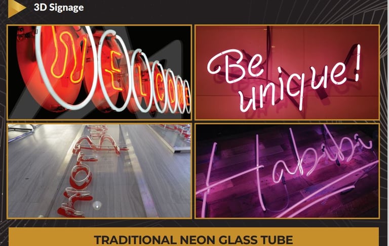 Traditional Neon Glass Tube