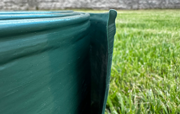 Separador de grama borda maciça