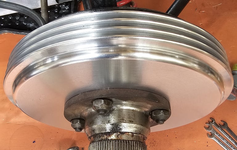 Typecast Lotus 7 aluminium cast iron Alfin brake drum for vintage classic road and race cars