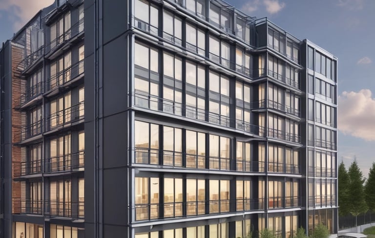 worm's-eye view photography of concrete building