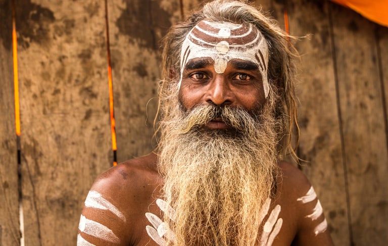 Sadhu en Varanasi (India)