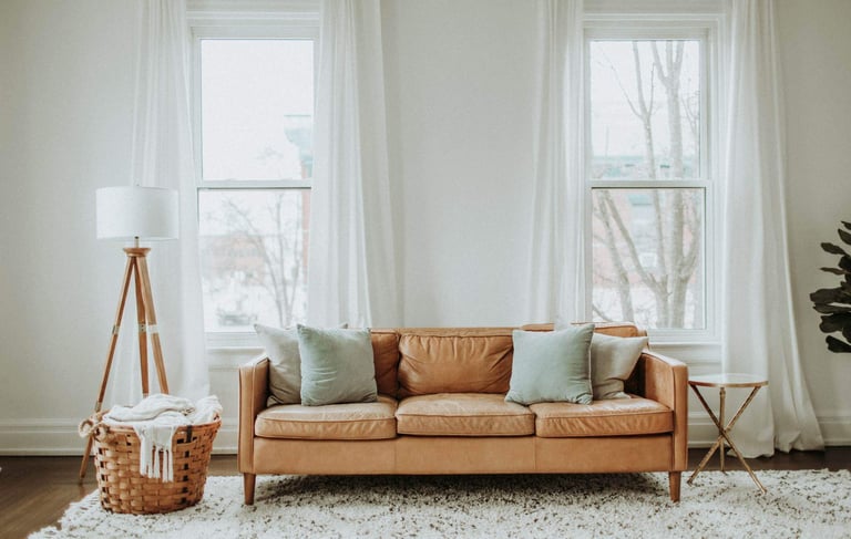 Organized living room-Tina Wilmhoff -RevampT Spaces Organizing Services 