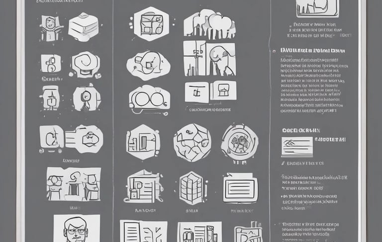 white and black abstract painting