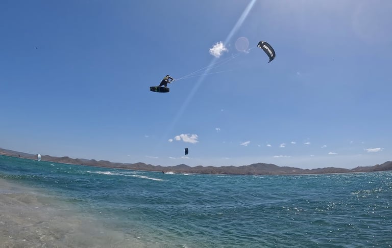kitesurf advanced tricks