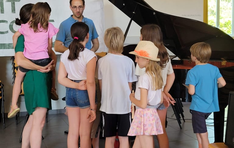 Le concert pour les enfants du festival des musiques de Saint Germain du Plain / Grand Air de Bresse