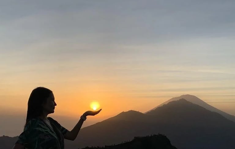 Sunrise at Mount Batur